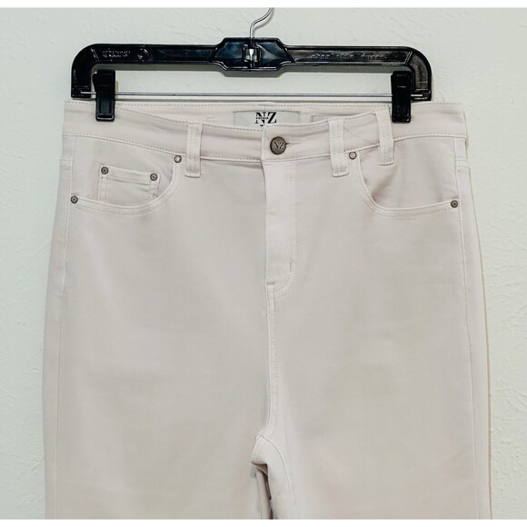 NIC + ZOE Women Size 29 Denim High Rise Bootcut Jeans In Pink Feminine Classic - Picture 4 of 16